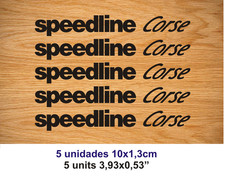 Sticker Vinilo Decal Vinyl Aufkleber Adesivi Autocollant Speedline corse