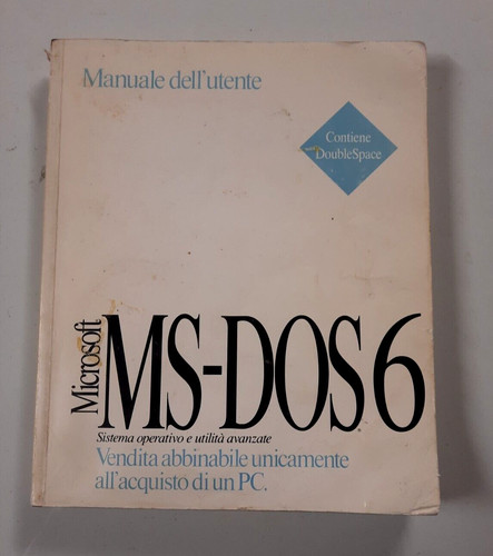 Libro dos6 manuale utente - ms-dos6,