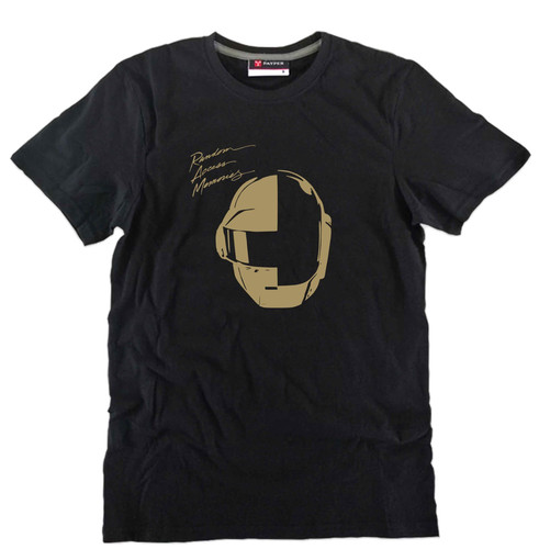 Shirt daft punk nera - daft,