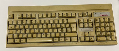 Tastiera compaq retrò - compaq, ps/2