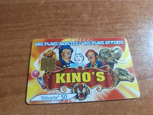 Tarjeta telefónica kino con - tarjeta, kino's