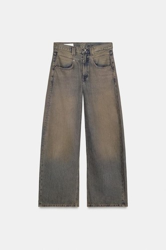 Jeans larghi zara trf lavaggio - jeans,