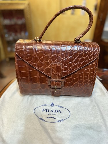 Borsa donna prada coccodrillo - prada,