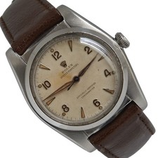 ROLEX Ovetto Oyster Cronometro Perpetuo Radio Quadrante Avorio Automatico 1949