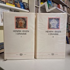 HENRIK IBSEN - I DRAMMI 2 volumi, I Millenni Einaudi 1966 teatro