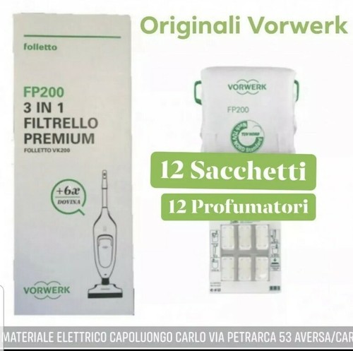 Sacchetti folletto 200 vk - folletto,