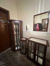 mobile ingresso con specchio più mobile angolare più vetrina bassa vendo 200 eur