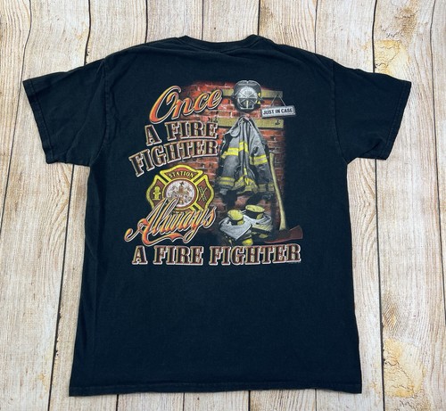 Shirt once firefighter - t-shirt,
