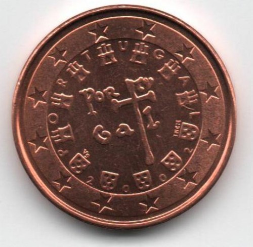 Eurocent portogallo 2002 - portogallo,