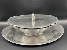 Calderoni Fratelli serie Cronisil salsiera da portata acc inox vintage di design