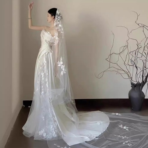 Abito sposa pizzo - pizzo, raso