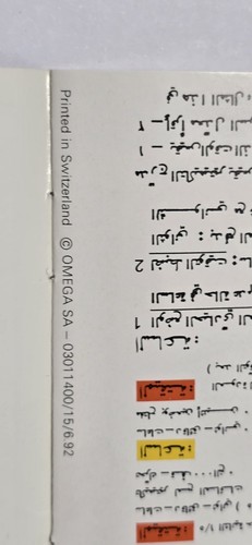 Libretto istruzioni omega - libretto,
