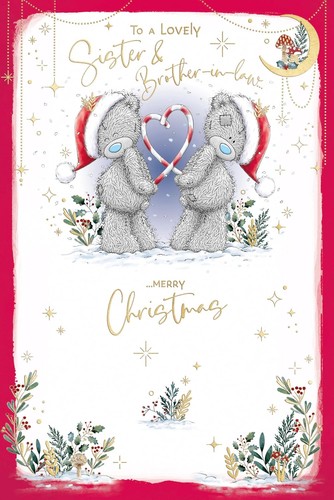 Biglietto natale orsi e - natale,