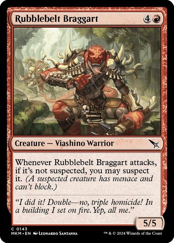 Rubblebelt braggart omicidi - rubblebelt,
