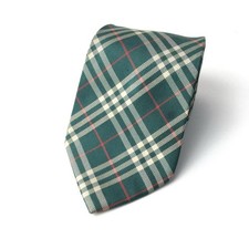 Cravatta Burberry seta verde