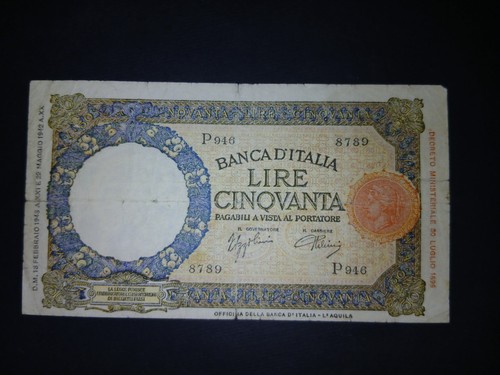Lire lupa 02 1943 gius - lire, 13.02.1943