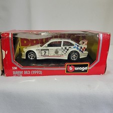 Burago 1:24 BMW M3 1993 White
