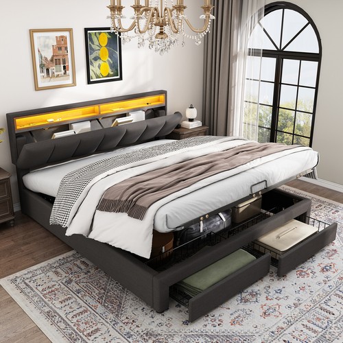Letto imbottito 160x200cm
