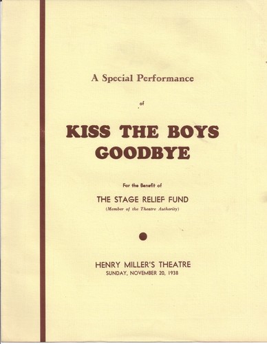 1938 kiss the boys goodbye - kiss,