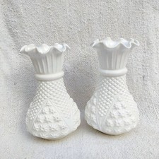 Vintage Bianco Opaline Vetro