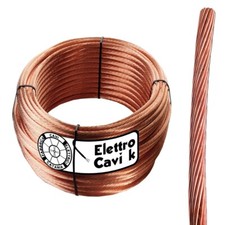 CORDA TRECCIA DI RAME MESSA A