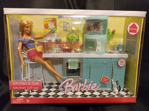 Barbie mattel 2006 - cucina, e