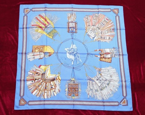 Sciarpa quadrata hermes cuirs - sciarpa,