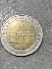 Moneta Rara da 2 Euro della Bundesrepublik Deutschland 2009
