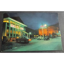 Cartolina Bardonecchia - Notturno