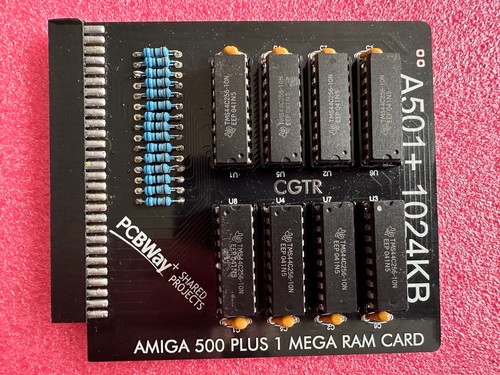 A501 1mb ram card per - a501+, amiga