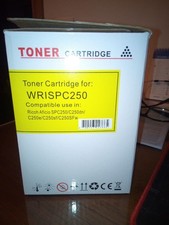 Toner giallo per Ricoh Aficio SPC250, C250dn, C250e, C250sf, C250SFw