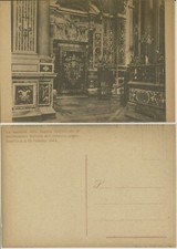 MONTECASSINO-LA SACRESTIA DELLA BASILICA DELL'ABBAZIA DISTRUTTA DALL'AVIAZIONE A