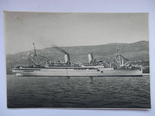 Nave ship conte rosso lloyd - conte,