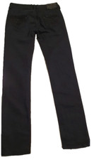 Jeans nero Silvian Heach donna misura 27 dritto cotone con tasche pailettes