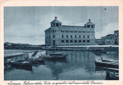 Siracusa palazzo della posta - palazzo,