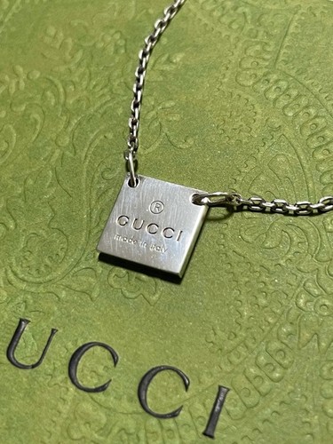 Gucci collana placca - gucci,