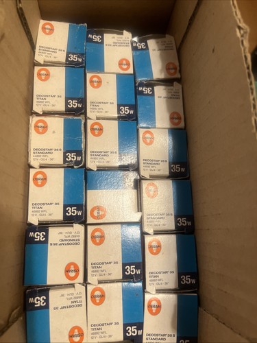 18x osram decostar - osram, alogena