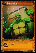 Nunchaku - FOIL - Turtles Unleashed - Teenage Mutant Ninja Turtle TCG