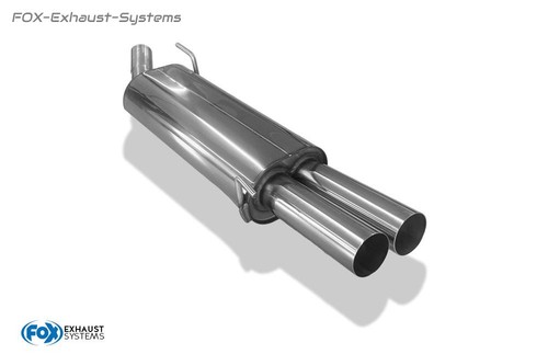 Acciaio inox scarico - inox, sportivo