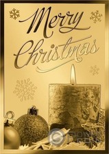 CANDELA BUON NATALE moneta oro 1/1000 oz 3000 franchi Ciad 2025