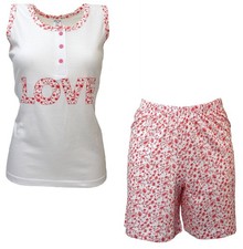 Pigiama Donna Corto Iside Puro