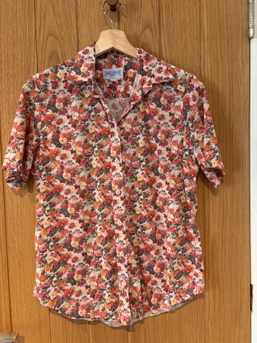Camicia blusa colorata vintage