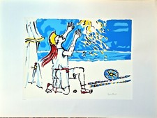 Orfeo Tamburi - Serigrafia originale numerata e firmata