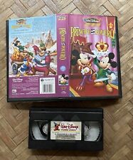 Il Principe e Il Povero - Animazione VHS WALT DISNEY
