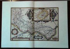 Carta geografica CREMONA E SUO TERRITORIO AGRI CREMONENSIS Ortelio 1985