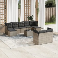 10-tlg. Garten-Sofagarnitur