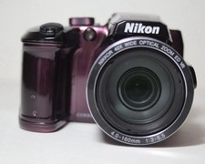 Nikon COOLPIX B500 16,0MP fotocamera digitale prugna tutte le funzioni funzionano