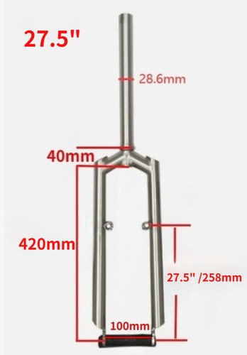 Forcella anteriore lega di - in,