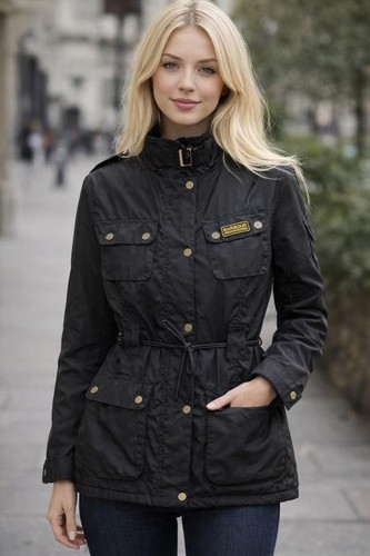 Giacca donna barbour nera - nera, 46