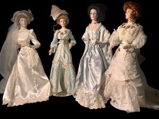 Lotto 4 pezzi bambola Gibson